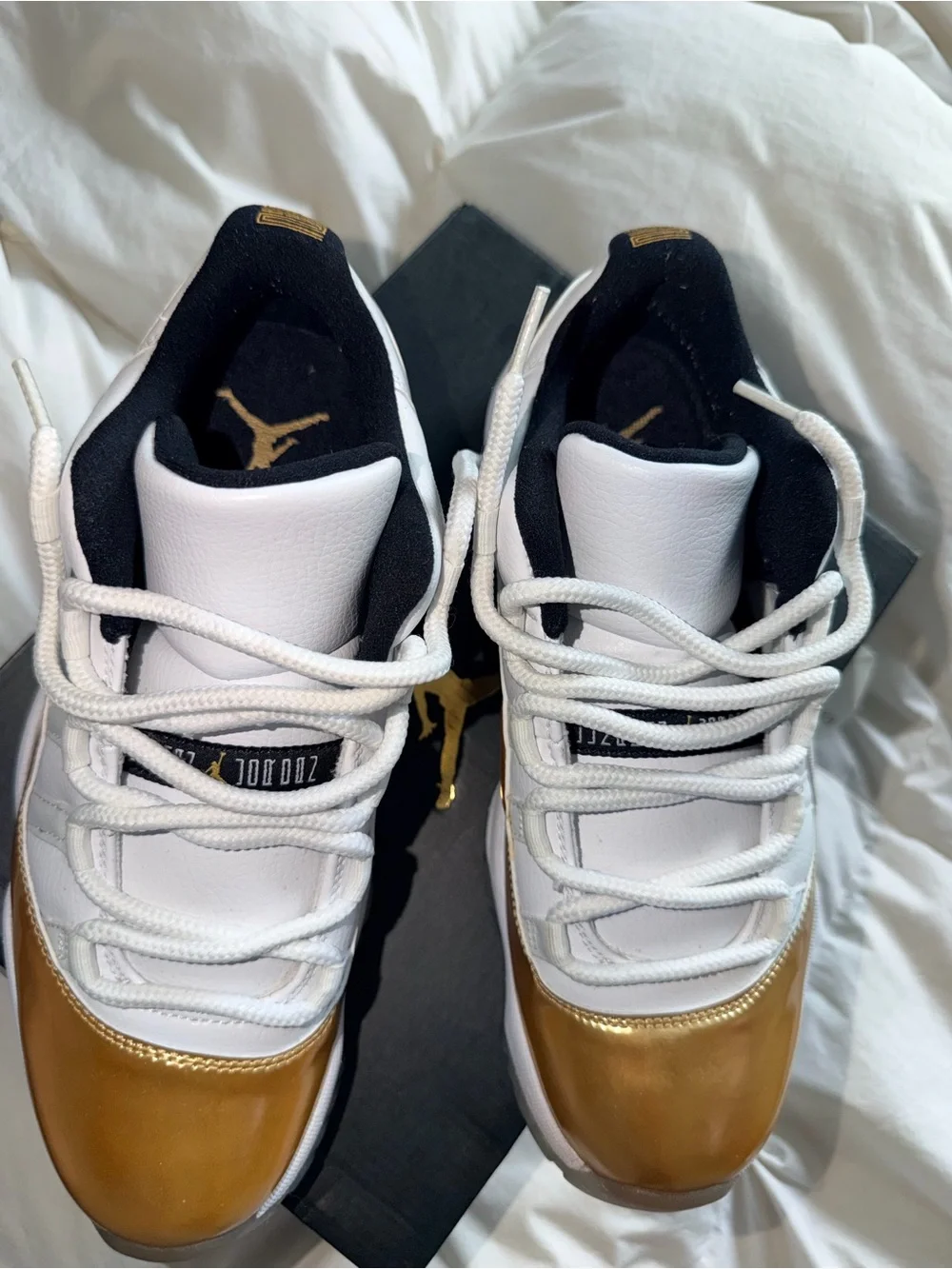 Air Jordan 11 Retro Low Closing Ceremony Metallic Gold Men’s 8.5 OG Box